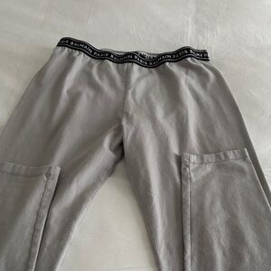 Balmain women's  Light Gray Sweatpants